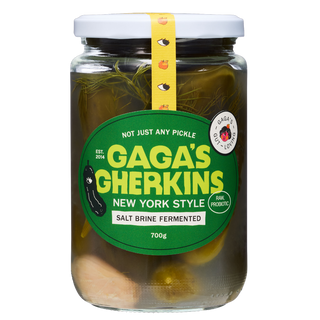 Gaga's Gherkins Salt Brine Fermented